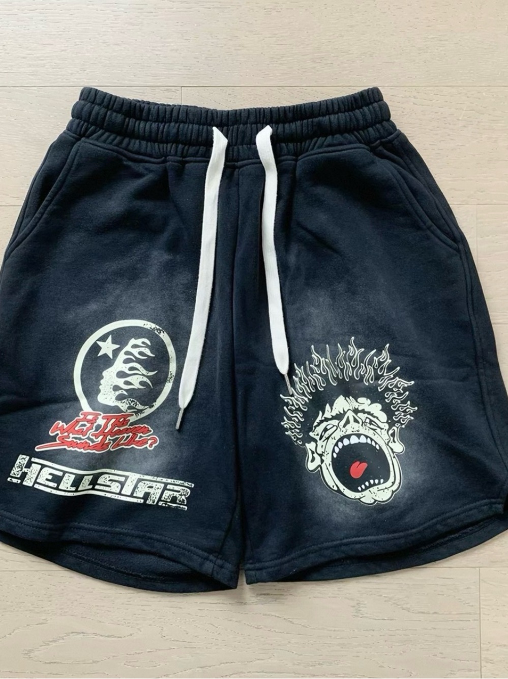 Black hellstar shorts